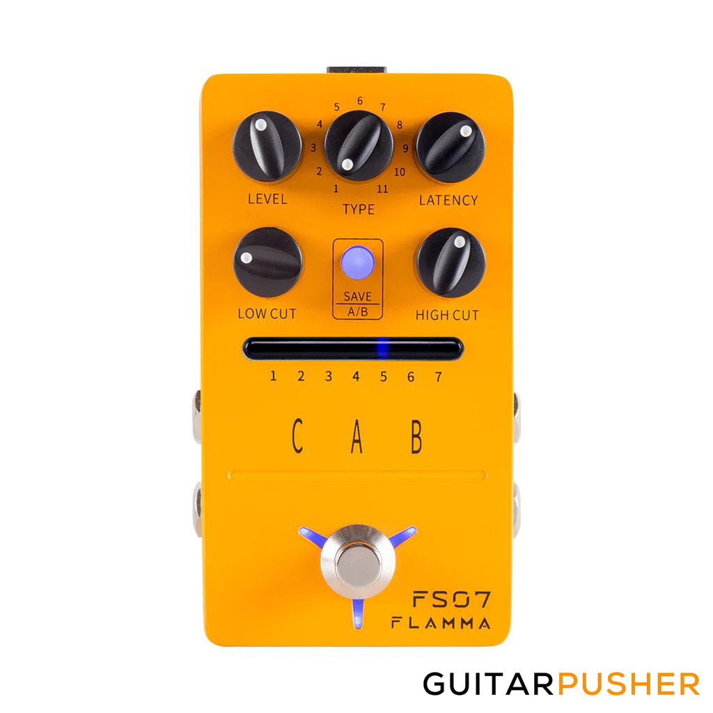 Flamma FS07 Stereo Simulation Pedal GuitarPusher