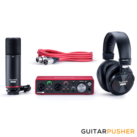 Focusrite Scarlett 2i2 Studio Bundle (3rd Gen)