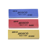Hosco FPR-SET-3 Fret Polishing Rubber Package Set (FPR180, FPR400, & FPR1000) - GuitarPusher