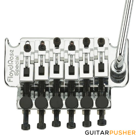 Floyd Rose Special Series Original Tremolo (Chrome) GuitarPusher Floyd Rose Special Series Original Tremolo (Chrome) GuitarPusher
