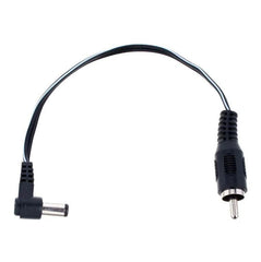 Cioks Flex Type 1 - Center Negative RCA to 2.1mm Plug DC Cable - GuitarPusher