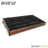 GC Rockboard Lyan 2 Pedalboard (24 x 12 x 3) - Mahogany