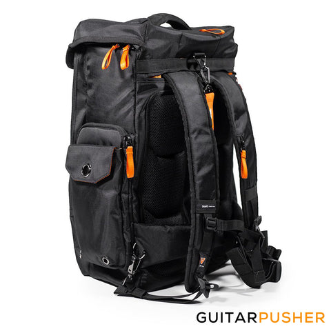 gruv gear stadium bag Gruv Gear Stadium Bag Slim (Black/Orange) – GuitarPusher