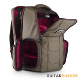Gruv Gear Club Bag Flight-Smart Tech Backpack - Elite Pewter/Crimson