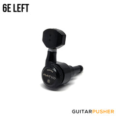 Graphtech RATIO SINGLE Electric Locking Tuner Contemporary Mini Black 2 Pin PRL-8721