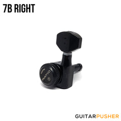 Graphtech RATIO SINGLE Electric Locking Tuner Contemporary Mini Black 2 Pin PRL-8721