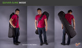 Gruv Gear Gig Blade 2 Side and Back Carry Hybrid Gig Bag for Acoustic Guitar