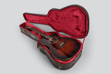 G-Craft HC-043 Premium Brown hard case for Acoustic Guitar - Dreadnought and Grand Auditorium - GuitarPusher