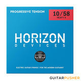 Horizon Devices Progressive Tension Heavy 6 Electric Guitar Strings 10-58 (10 14 19 30 42 58)