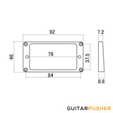 Hosco Archtop Humbucker Mounting Ring Bridge