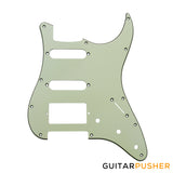 Hosco Pickguard for Strat - 11-Hole - Mint Green 3 Ply G/B/G