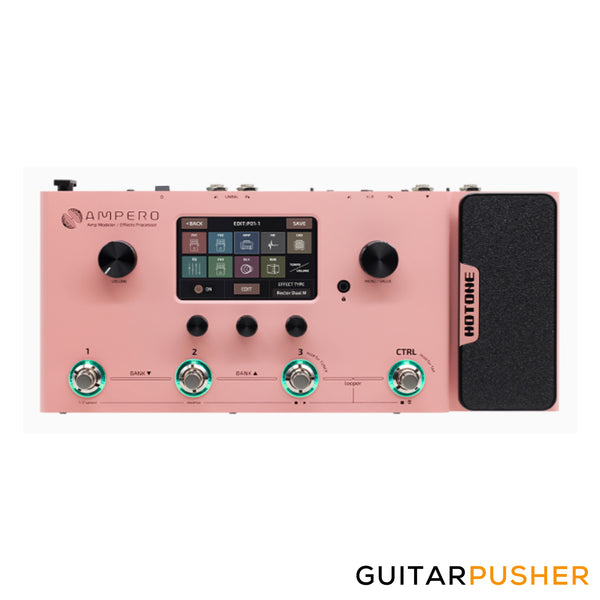 HOTONE AMPERO PINK edition マルチエフェクター Amazon.com: Hotone Ampero MP-100 Guitar Bass Amp Modeling IR