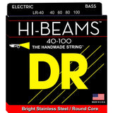 DR Hi-Beams Hand Made 4-String Bass Guitar Strings - GuitarPusher