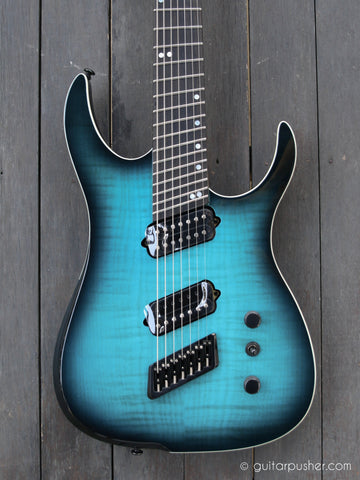 Ormsby Hype GTR 7-String Multiscale Electric Guitar - Beto Blue