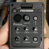 Fishman Presys Blend Piezo/Mic Acoustic Guitar Pickup System (PSY-GAA-BAA) with Endpin Jack