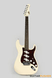 G&L Tribute Series Comanche S-Style ZZZ Electric Guitar - Olympic White