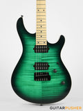 Leeky R-Series R15 S Style (Maple Fingerboard) - Greenburst