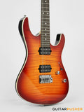 Leeky L-Series L15 HH S Style (Flamed Maple Top/Rosewood Fingerboard) - Fireburst