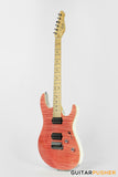 Leeky L-Series L25 HH S Style (Flamed Maple Top/Maple Fingerboard) - Pink