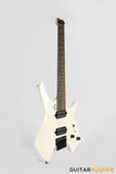 Leeky X-Series X10 Headless Electric Guitar - Pearl White