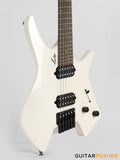 Leeky X-Series X10 Headless Electric Guitar - Pearl White