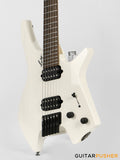 Leeky X-Series X10 Headless Electric Guitar - Pearl White