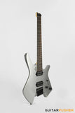 Leeky X-Series X10 Headless Electric Guitar - Titanium Gray