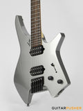 Leeky X-Series X10 Headless Electric Guitar - Titanium Gray