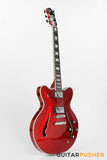 Tagima Blues 3500 Flamed Maple Top Semi-Hollow Electric Guitar - Red