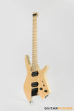 Leeky X-Series X15 Headless Electric Guitar - Natural