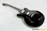 Tagima Seattle Semi Hollow Electric Guitar - Black