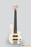 Tiny Boy Bass JB Type Series Flamed Maple Top 4-String Jazz Bass with Gigbag - GuitarPusher