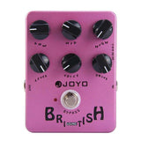 Joyo JF-16 British Sound Marshall Inspired Tone Drive Pedal - GuitarPusher