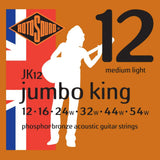 Rotosound JK11 Jumbo King Phosphor Bronze Acoustic Guitar String Set - GuitarPusher