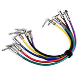 Joyo CM-05 1.2 ft Patch Cable set (6 pcs multi color)