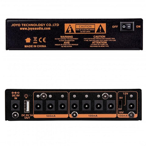 JOYO JP-05 MULTI POWER BANK SUPPLY Fuente de poder recargable para JOYO JP-05 MULTI POWER BANK SUPPLY Fuente de poder recargable para