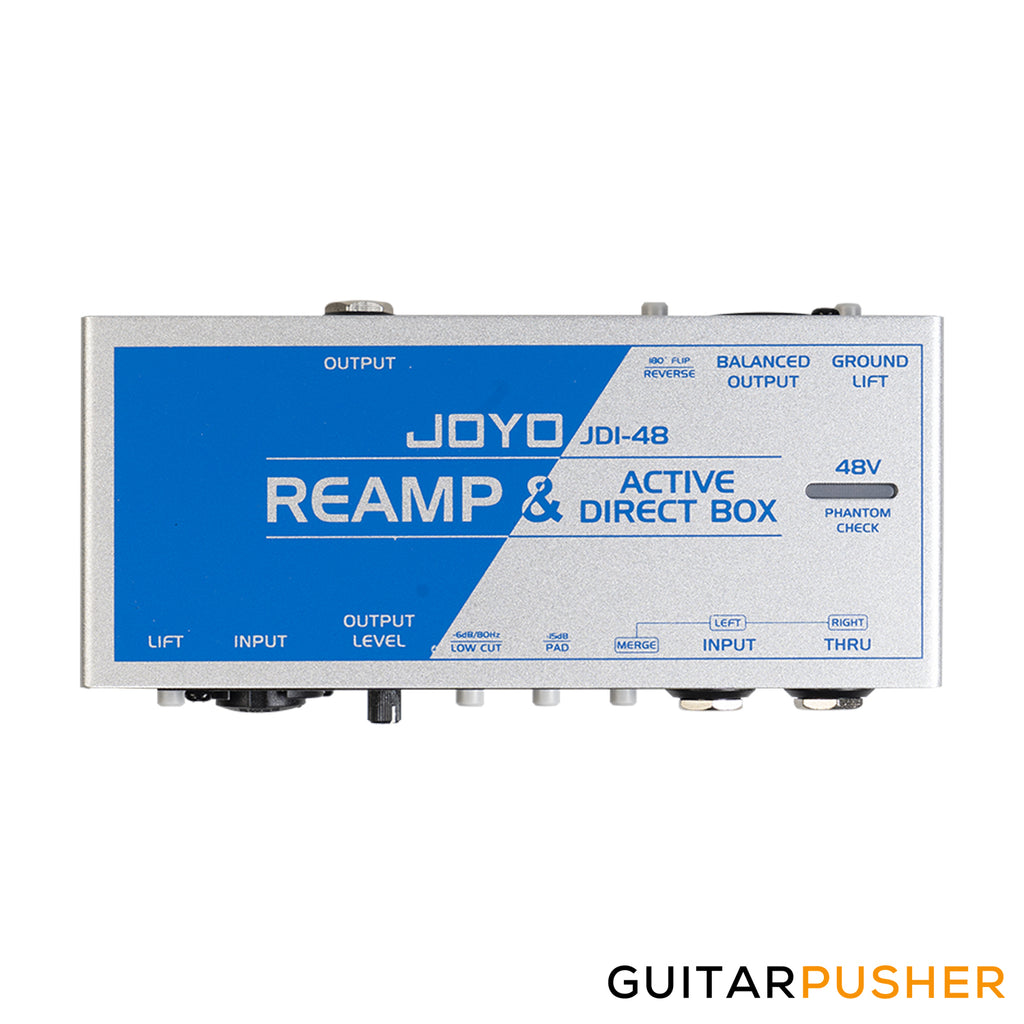 Joyo JDI-48 Preamp & Active Direct Box – GuitarPusher