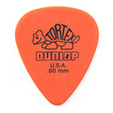 Dunlop Tortex Standard Guitar Pick 0.60mm Orange