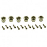 Kluson Traditional - 3+3 Pearl Button LOCKING Machine Head Tuner Nickel