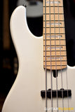 Lakland Skyline Series 55-02 Custom 5-String Bass (White Pearl)