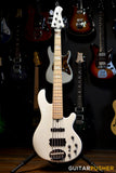 Lakland Skyline Series 55-02 Custom 5-String Bass (White Pearl)