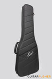Leeky L-Series L25 S Style Electric Guitar (Flamed Maple Top/Rosewood Fingerboard) - Transblack