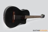 La Mancha Rubinito CM-CEN Cutaway Solid Top Classical-Electric Guitar - Negro