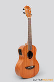 MeiTone M1-TE Tenor All-Mahogany Ukulele w/ UK-T3 pickup