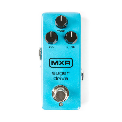 transparent overdrive guitar pedal MXR Sugar Drive Mini Klon Transparent Overdrive M294 – GuitarPusher