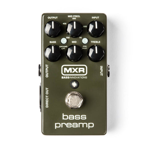 MXR Bass Preamp M81 w/ XLR - GuitarPusher