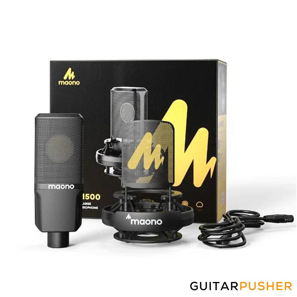 MAONO LDC XLR Large Diaphragm Condenser Microphone AU-PM500 – GuitarPusher