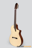 Martinez Performer Series MS-14MH Solid Spruce Top/Mahogany Classical-Electric Guitar (Natural) w/ Martinez T4 Double Source Pickup