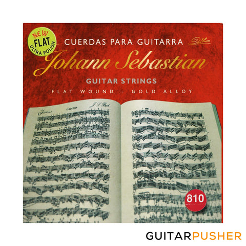 Medina Artigas Johann Sebatian Flat Wound, Gold Alloy Classical Guitar String