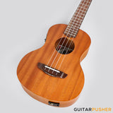 MeiTone M1-TE Tenor All-Mahogany Ukulele w/ UK-T3 pickup